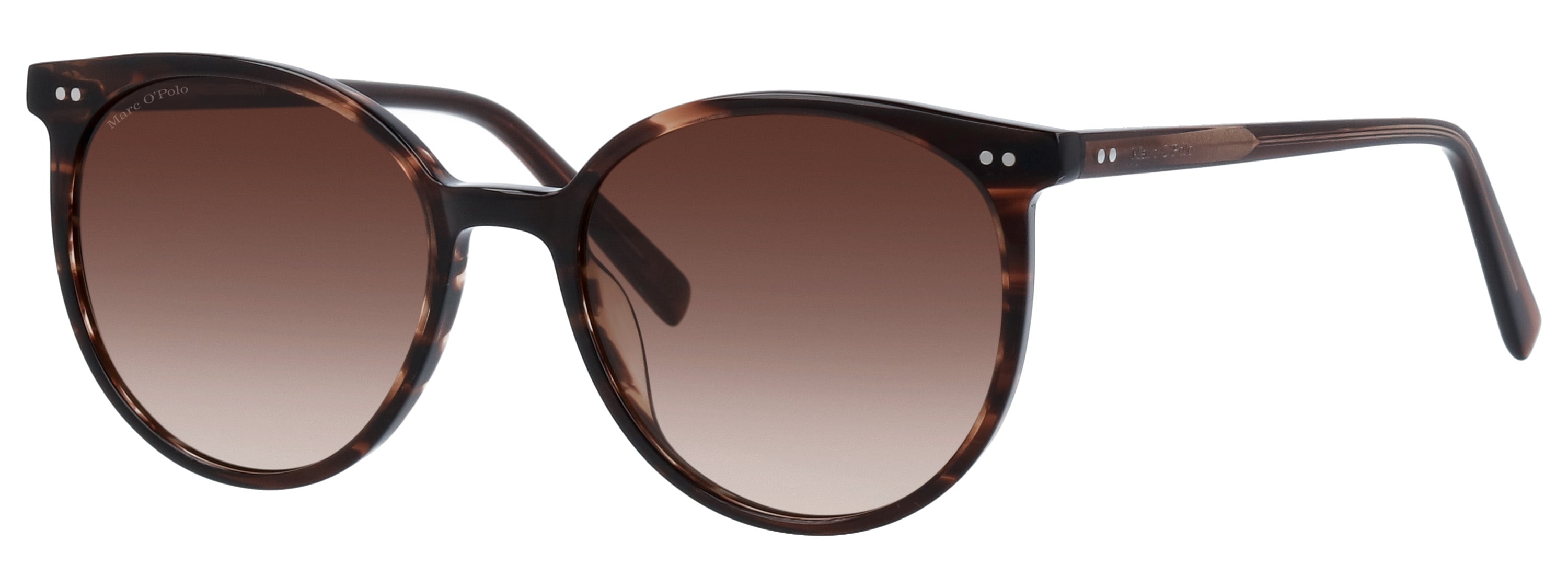 Sonnenbrille MARC O'POLO "Modell 506164", Damen, braun, Casual, Sonnenbrillen, Form Panto, Logoschriftzug auf Bügel, Kunststofffassung Image