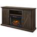 Muskoka Langdon 58-in Infrared Media Fireplace in Rustic Brown - 58 inches