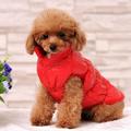 Dog Coat Waterproof Dog Jacket Winter Dog Coats for Small Dogs Fleece Dog Snowsuit Warm Dog Puffer Jacket Cozy Pet Winter Vest Dog Cold Weather Coats for Small Medium Dogs