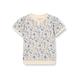 NOA NOA MINIATURE Girl's Mini Organic Midsummer Bloom T-Shirt, Print BEIGE, 6 Years