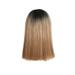 DOPI Headband Wigs Wig Women s Short Shoulder-length Straight Hair female Headgear Bob Wig