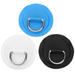 3Pcs Surfboard Cord Rings Boat Ring Fittings Kayak Back Buckle Kayak Cords Fixing Buckle