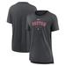 Women's Nike Heather Charcoal Boston Red Sox Authentic Collection Early Work Tri-Blend T-Shirt