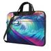 Colorful Tsunami Laptop Bag 15.6 inch Laptop or Tablet Business Casual Laptop Bag