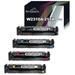 Amateck Compatible Toner Cartridge Replacement for for HP W2310A W2311A W2312A W2313A 215A 4 Pack for Color Pro M155a Color Pro M155nw Color Pro MFP M182nw M183fw Black Cyan Magenta Yellow