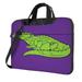 Green Crocodile Laptop Bag 15.6 inch Laptop or Tablet Business Casual Laptop Bag