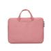 11 13 14 15.6 inch Universal Large Capacity Shockproof Protective Pouch Business Bag Briefcase Handbag Laptop Sleeve PINK 13-14 INCH