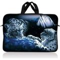 LSS 10.2 inch Laptop Sleeve Bag Carrying Case with Handle for 8 8.9 9 10 10.2 Apple MacBook Acer Dell Hp Sony Mountain Lions