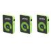 3X Mini Mirror Clip USB Digital Mp3 Music Player Support 8GB SD TF Card Green