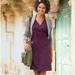 Athleta Dresses | Athleta Nectar Sangria Faux Wrap Dress | Color: Purple | Size: S