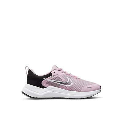 Nike Girls Downshifter Sneaker Running Sneakers - Pink Size 7M