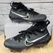 Nike Shoes | - New Nike Men's Alpha Huarache Nxt Baseball Cleats Black White Dj6517-010 | Color: Black/White | Size: 10.5