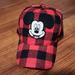 Disney Accessories | Nwot Disney Mickey Mouse Hat | Color: Black/Red | Size: Osb