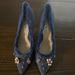 Jessica Simpson Shoes | Jessica Simpson High Heels, Worn A Few Times | Color: Blue | Size: 9.5