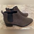Coach Shoes | Coach Suffolk Booties Brown Taupe Suede 5 B | Color: Brown | Size: 5