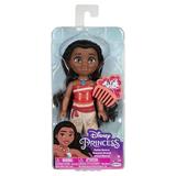 Disney Princess 6 Petite Moana Doll with Glittered Hard Bodice and Includes Comb for Children Ages 3+