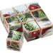 Primitives by Kathy Puzzle Set Create 6 Pictures with Nine Blocks Winter Christmas Farm