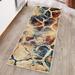 Blue/Brown 0.5 in Indoor Area Rug - 17 Stories Brantlie Abstract Multicolor Area Rug Polypropylene | 0.5 D in | Wayfair