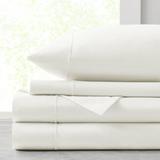 Croscill Luxury 500TC 100% Egyptian-Quality Sheet Set 100% Egyptian-Quality Cotton/Sateen/100% in White | Queen | Wayfair CCS20-002