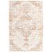 White 48 x 0.5 in Area Rug - Langley Street® Alamo Floral Cream/Brown Area Rug Polypropylene | 48 W x 0.5 D in | Wayfair