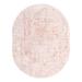 Pink/White 48 x 0.25 in Indoor Area Rug - August Grove® Boyland Oriental Pink/Ivory Area Rug Polypropylene | 48 W x 0.25 D in | Wayfair