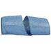 The Holiday Aisle® Glitter Metallic Lame Wired Edge Ribbon Plastic in Blue | 4 H x 360 W x 4 D in | Wayfair 5D6271B8D4844F898E5181A2E3574F7B