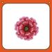 Bungalow Rose Flower Metal | 12.2 H x 12.2 W x 1 D in | Wayfair B20E449EAE834CAD98B5EF939A601CFC