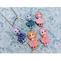 Doll Necklace, Children Kawaii Jewelry, Themed, Party Favours, Gifts, Bff Gifts