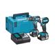 Makita Dl x 2283TJ 18 Volt Lxt Brushless Twin Pack 2 x 5.0AH LI-ION Batteries, Charger and CASE.