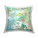 Stupell Coral & Fish Marine Life Floral Printed Throw Pillow Design by Evelia Designs