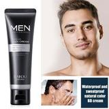 La vis Men s BB Cream Face Cream Natural Skin Care Men s Treatment Effective Sunscreen Foundation Face Makeup Base Skin Tone