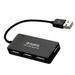 USB2.0 Mini 4-Port Splitter Hub For PC Notebook Computer Black Speed High O4T8