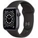 Pre-Owned Apple Watch Series 6 44mm GPS - Space Gray Aluminum Case - Black Sport Band (2020) - Like New