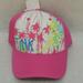 Disney Accessories | Disney Tinkerbell 5 Panel Adjustable Hat - Nwt | Color: Pink | Size: Osg