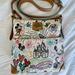 Dooney & Bourke Bags | Disney Dooney & Bourke Sketch Crossbody *Castle* | Color: Tan/White | Size: Os