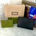 Gucci Accessories | Gucci Black Wallet In Box Never Used ! | Color: Black | Size: Os