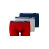 Boxershorts TOM TAILOR "Buffer", Herren, Gr. M, rot (rot, mittel, uni), Single Jersey, Obermaterial: 95% Baumwolle, 5% Elasthan, unifarben, bequem, Unterhosen, mit angenehmen Logobund