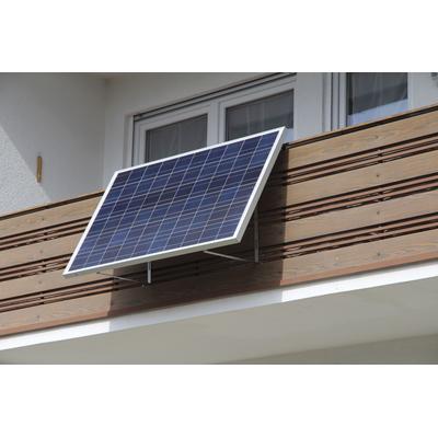 Balkonkraftwerk SUNSET "SUNpay300plus, SUNKIT300 Watt", blau (baumarkt), Solarmodule, Platzsparendes Solarmodul von deutschem Modulhersteller