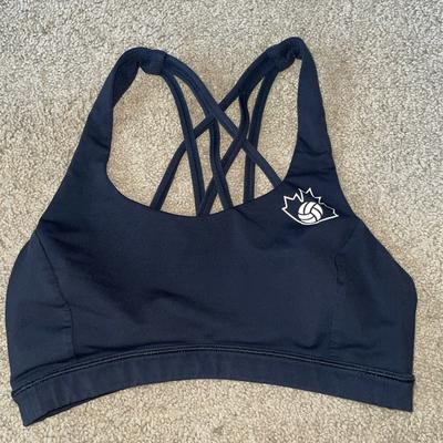 Lululemon Athletica Intimates & Sleepwear | Lululemon Canada Volleyball Team, Size 4, Excellent Condition | Color: Black | Size: 4