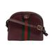 Gucci Bags | Gucci - New Ophidia Small Shoulder Burgundy Gg Leather Crossbody | Color: Brown | Size: Os