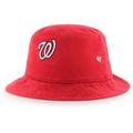 Men's '47 Red Washington Nationals Primary Bucket Hat