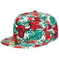 Men's New Era Chicago Bulls Tropical Hibiscus 59FIFTY Fitted Hat