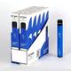 Elf Bar Vapes, Disposable Vape Kit Pack of 10, Pens E Cigarettes 600 Puff Bar Prefilled E Liquid Vapes Juice E Cig Starter Kit, No Nicotine, Nicotine Free (Blue Razz)