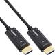InLine® HDMI AOC Kabel, High Speed HDMI mit Ethernet, 4K/60Hz, Stecker/Stecker, 15m