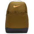 NIKE Rucksack NK BRSLA M BKPK - 9.5 (24L), Größe - in OLIVE FLAK/BLACK/VIVID ORANGE