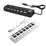 HUB USB 2.0 à 7 Ports aucun pilo...