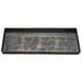 Llama 30 x 13 Indoor Boot Tray Metal in Gray Home Furnishings by Larry Traverso | 30 H x 13 W in | Wayfair TR0734