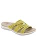 Earth Origins Suella - Womens 8.5 Yellow Sandal Medium