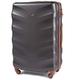 Wings Reisetasche - Leichter Koffer mit Rollen und Teleskopgriff, Dark Grey, L, Koffer