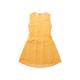 TOM TAILOR Mädchen 1036164 Kinder Kleid mit Streifen & Bindedetail, 31696-Orange Tie Dye Stripe, 152